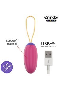 Uovo vibrante con app Fun Colors Cute viola