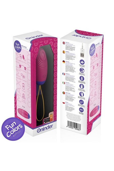 Uovo vibrante con app Fun Colors Cute viola