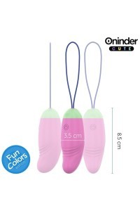 Uovo vibrante con app Fun Colors Cute rosa