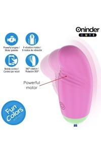 Uovo vibrante con app Fun Colors Cute rosa