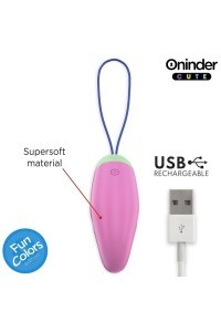 Uovo vibrante con app Fun Colors Cute rosa