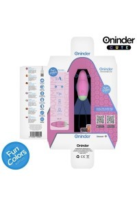 Uovo vibrante con app Fun Colors Cute rosa