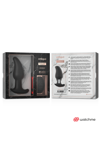 Vibratore anale con telecomando watchme Amadeus