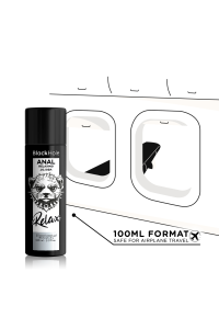 Lubrificante anale base silicone con jojoba 100 ml