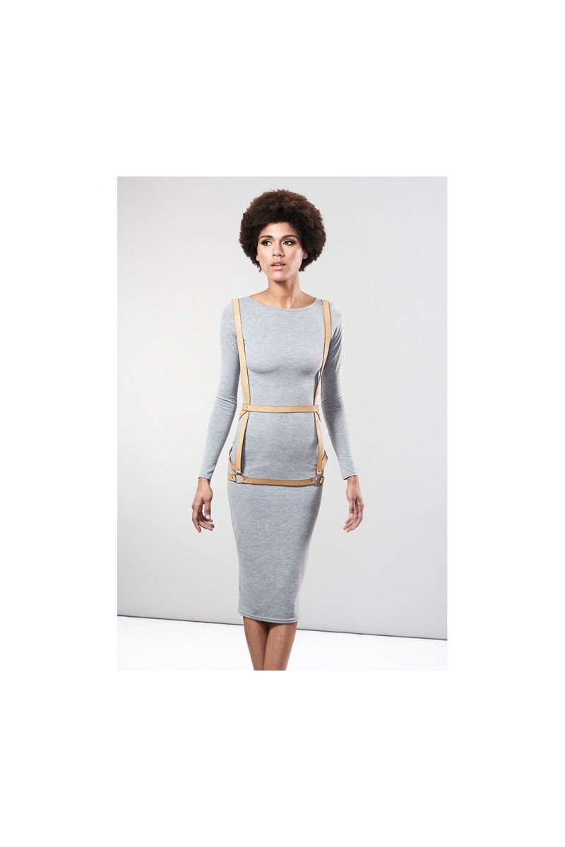 Imbracatura beige a forma di vestito Maze Imbracatura beige a forma di vestito Maze
