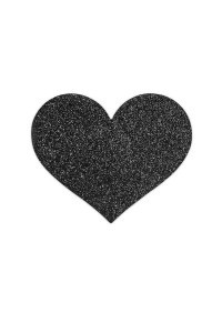 Copricapezzoli Flash Heart Black