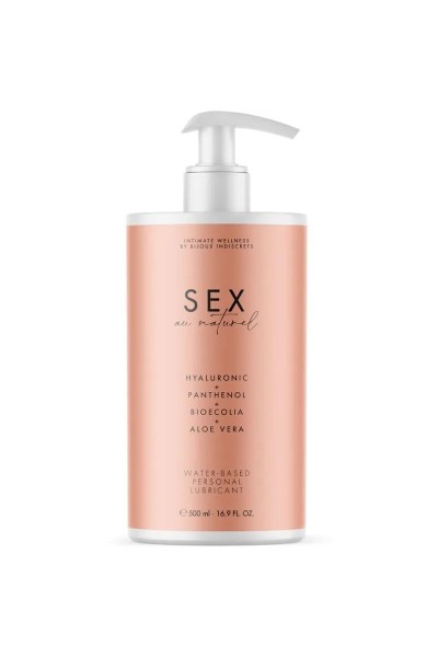 Lubrificante intimo con acido ialuronico Sex Au Natural 500 ml