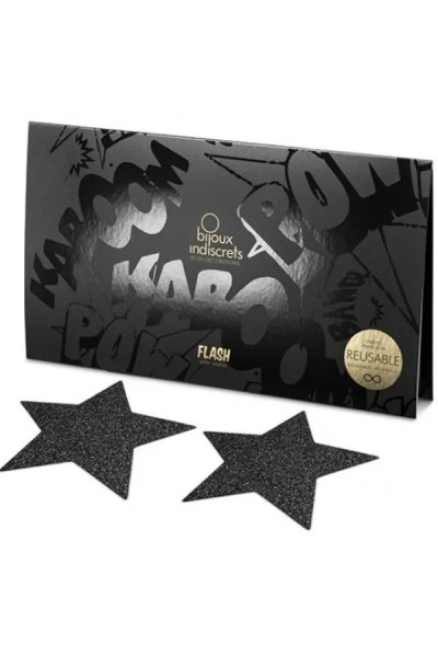 Copricapezzoli  Flash Star Black