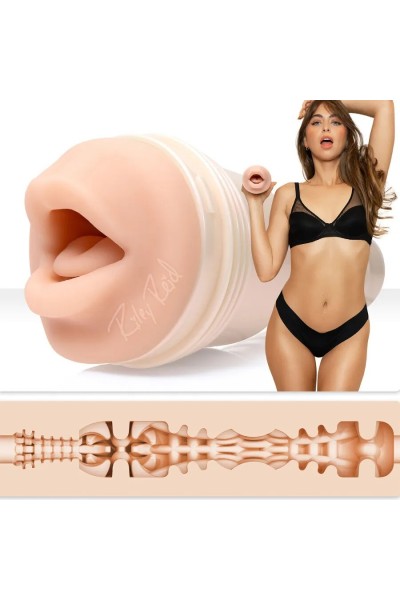 Masturbatore bocca Riley Reid