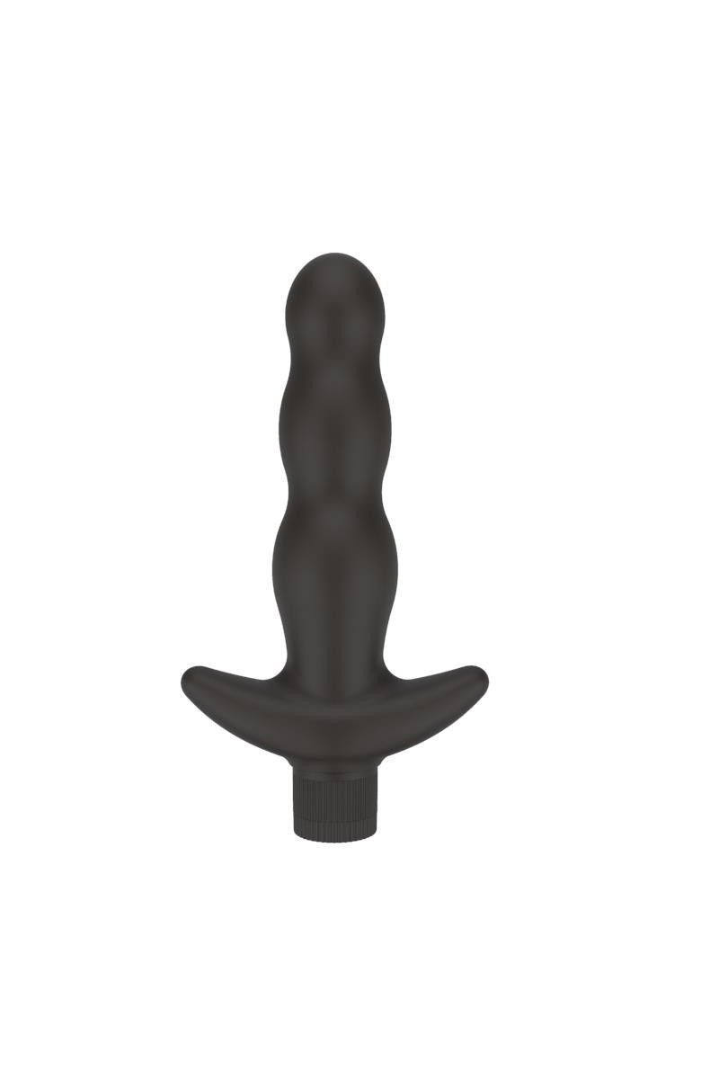 Vibratore anale nero 17 cm Vibratore anale nero 17 cm