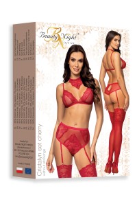 Cristalyn ensemble lingerie - Cherry